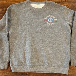 Chubbies Heather Gray Crewneck Sweater